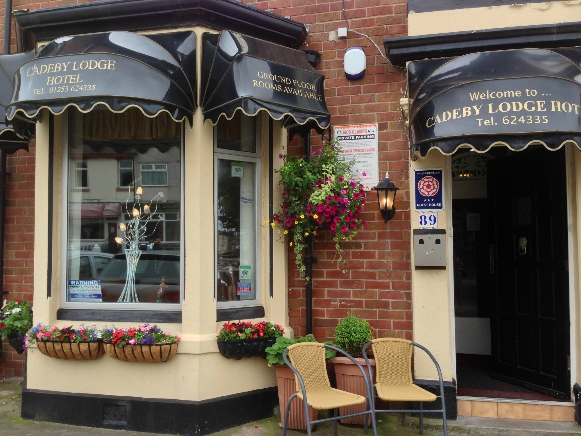 Cadeby Lodge Blackpool Eksteriør bilde
